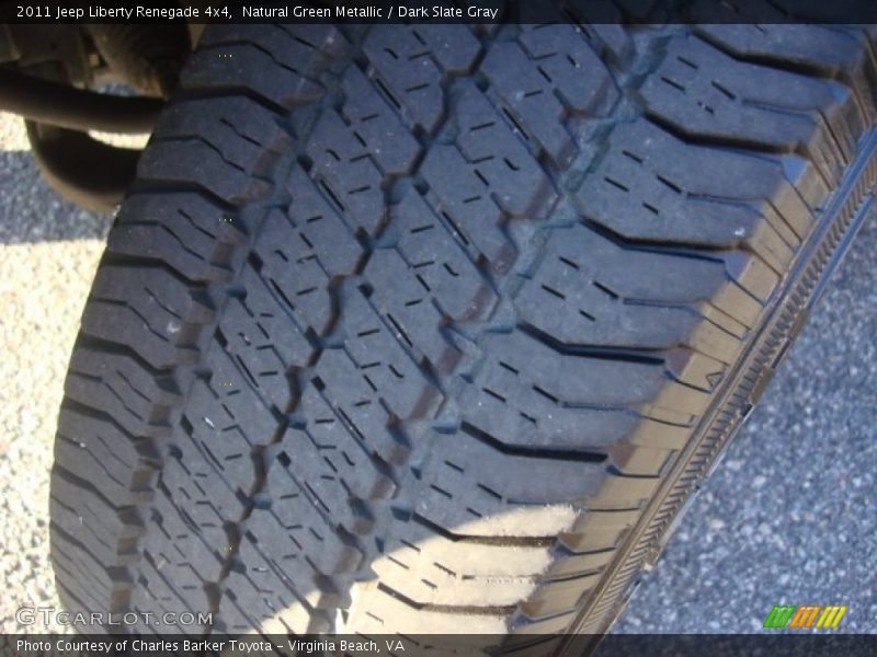 Natural Green Metallic / Dark Slate Gray 2011 Jeep Liberty Renegade 4x4