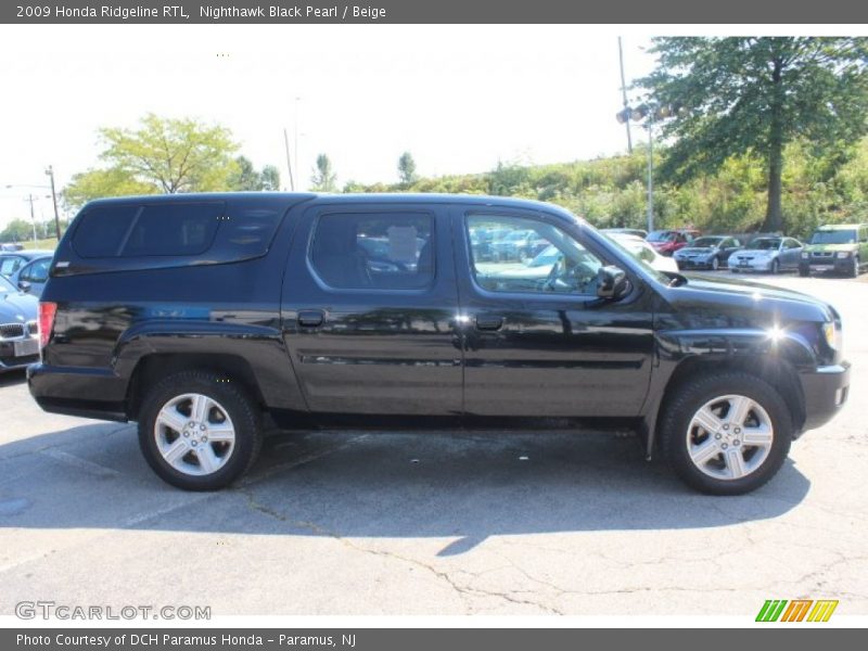 Nighthawk Black Pearl / Beige 2009 Honda Ridgeline RTL