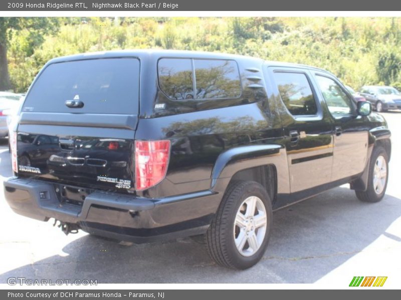 Nighthawk Black Pearl / Beige 2009 Honda Ridgeline RTL