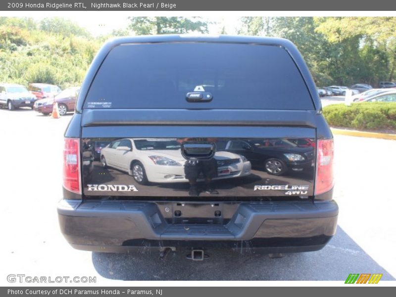 Nighthawk Black Pearl / Beige 2009 Honda Ridgeline RTL