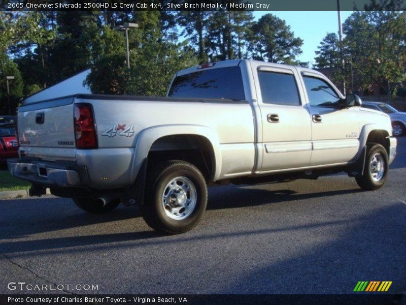 Silver Birch Metallic / Medium Gray 2005 Chevrolet Silverado 2500HD LS Crew Cab 4x4