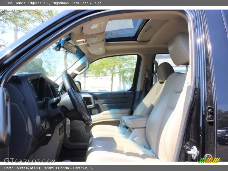 Nighthawk Black Pearl / Beige 2009 Honda Ridgeline RTL