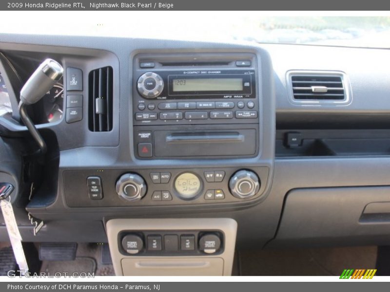 Nighthawk Black Pearl / Beige 2009 Honda Ridgeline RTL