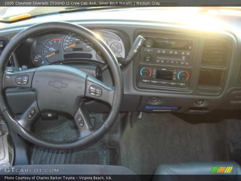 Silver Birch Metallic / Medium Gray 2005 Chevrolet Silverado 2500HD LS Crew Cab 4x4
