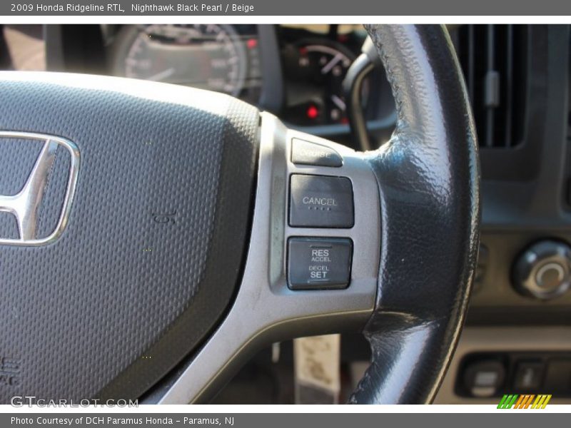 Nighthawk Black Pearl / Beige 2009 Honda Ridgeline RTL
