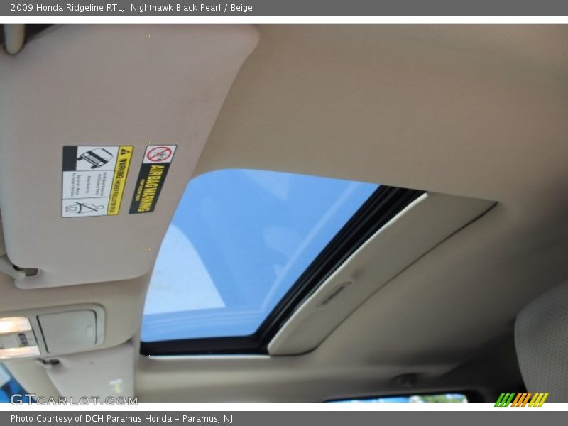 Nighthawk Black Pearl / Beige 2009 Honda Ridgeline RTL