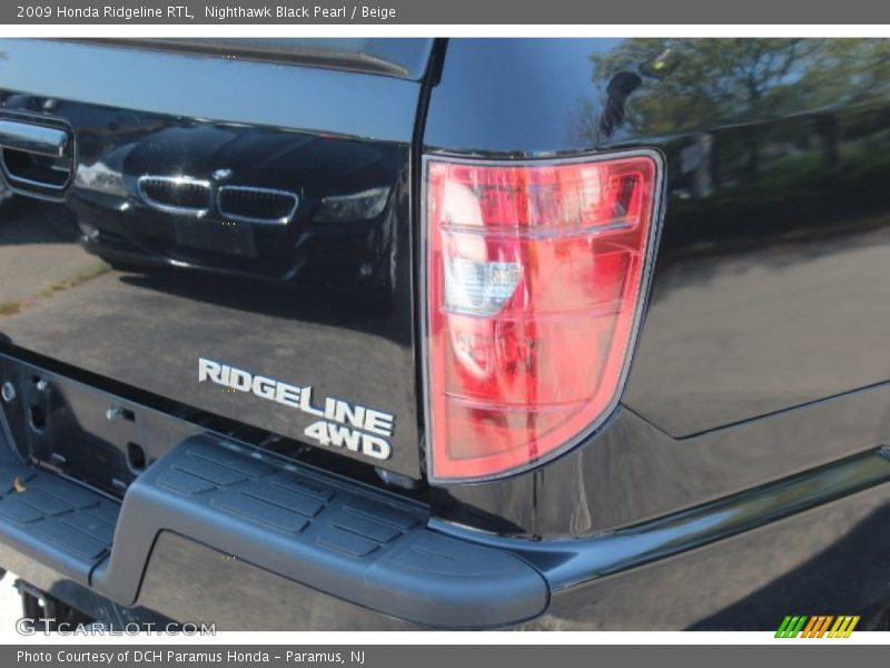 Nighthawk Black Pearl / Beige 2009 Honda Ridgeline RTL