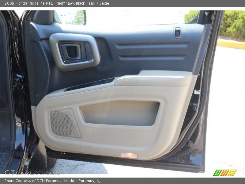 Nighthawk Black Pearl / Beige 2009 Honda Ridgeline RTL