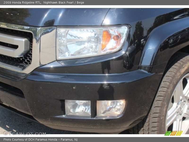 Nighthawk Black Pearl / Beige 2009 Honda Ridgeline RTL