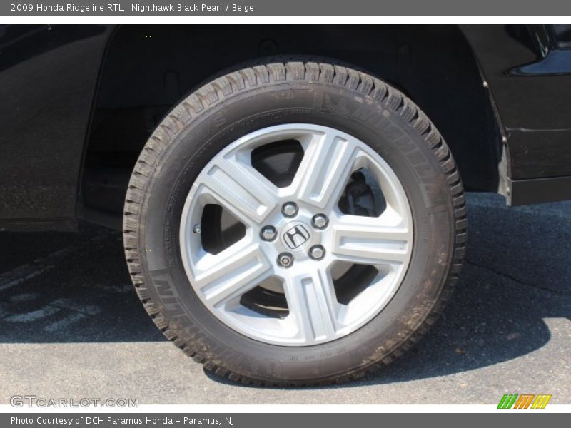 Nighthawk Black Pearl / Beige 2009 Honda Ridgeline RTL