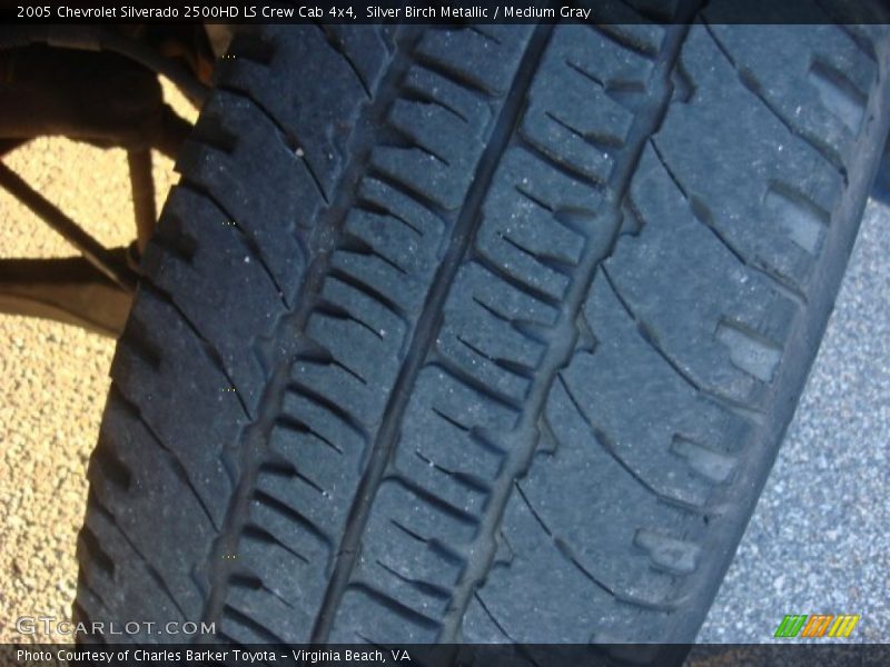Silver Birch Metallic / Medium Gray 2005 Chevrolet Silverado 2500HD LS Crew Cab 4x4