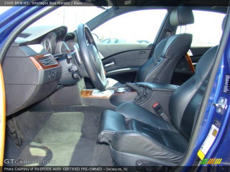Interlagos Blue Metallic / Black 2006 BMW M5