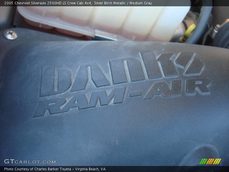 Silver Birch Metallic / Medium Gray 2005 Chevrolet Silverado 2500HD LS Crew Cab 4x4