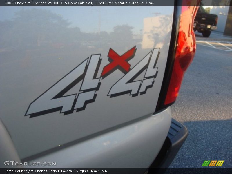 Silver Birch Metallic / Medium Gray 2005 Chevrolet Silverado 2500HD LS Crew Cab 4x4