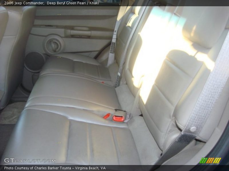 Deep Beryl Green Pearl / Khaki 2006 Jeep Commander