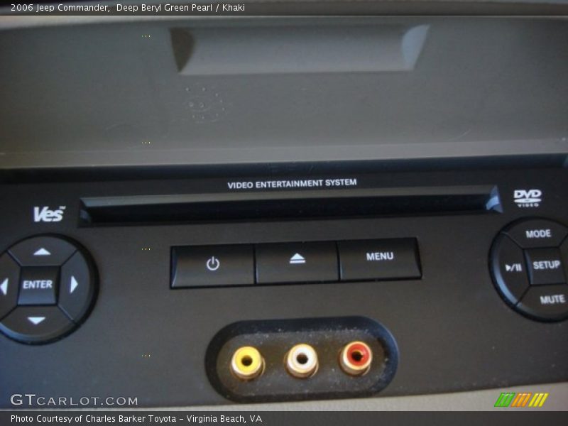 Deep Beryl Green Pearl / Khaki 2006 Jeep Commander