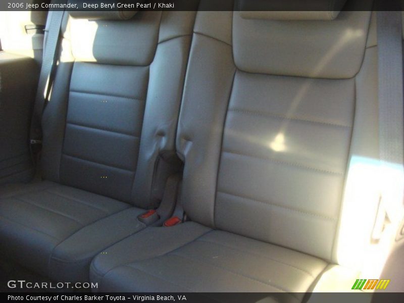 Deep Beryl Green Pearl / Khaki 2006 Jeep Commander