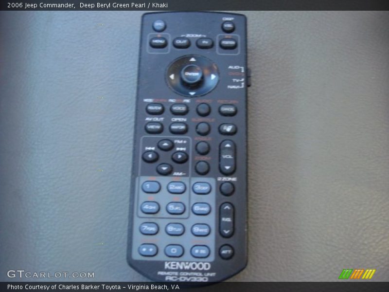 Deep Beryl Green Pearl / Khaki 2006 Jeep Commander