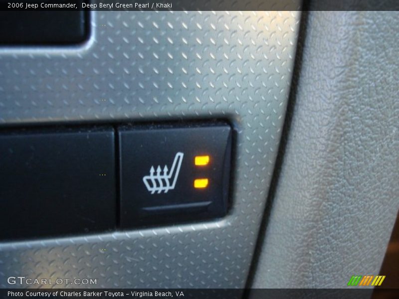 Deep Beryl Green Pearl / Khaki 2006 Jeep Commander