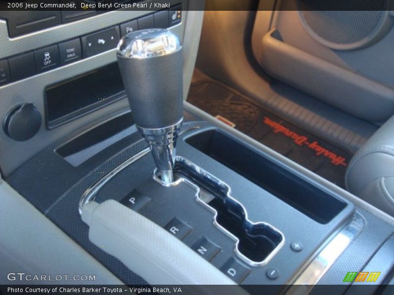 Deep Beryl Green Pearl / Khaki 2006 Jeep Commander