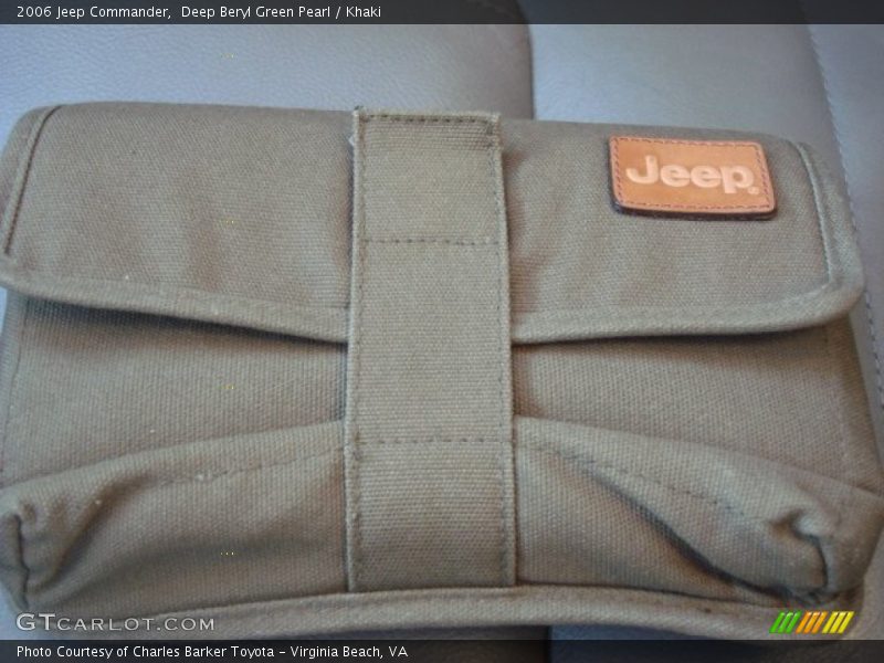Deep Beryl Green Pearl / Khaki 2006 Jeep Commander