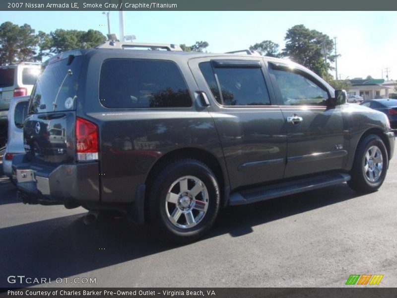 Smoke Gray / Graphite/Titanium 2007 Nissan Armada LE