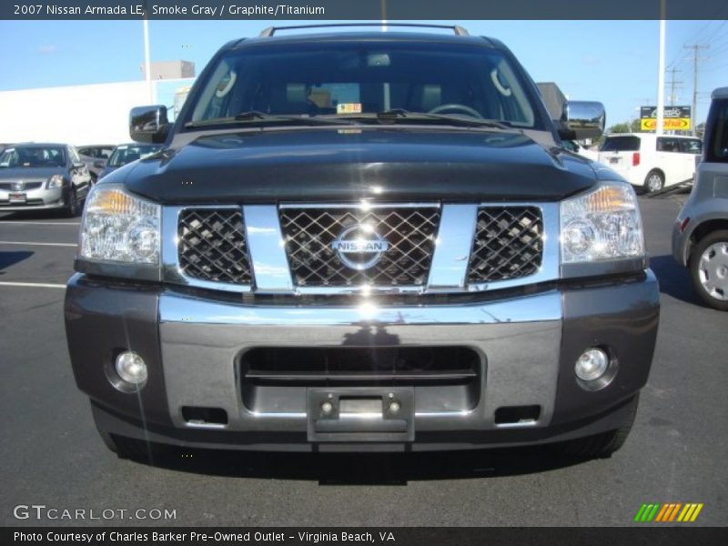 Smoke Gray / Graphite/Titanium 2007 Nissan Armada LE
