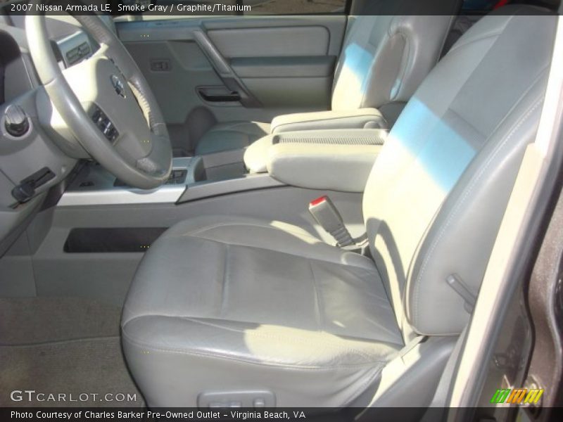 Smoke Gray / Graphite/Titanium 2007 Nissan Armada LE