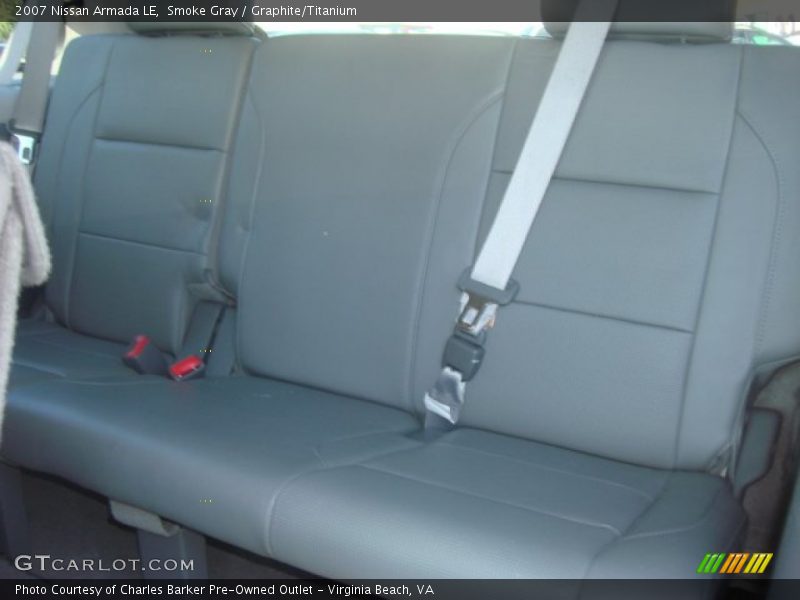 Smoke Gray / Graphite/Titanium 2007 Nissan Armada LE