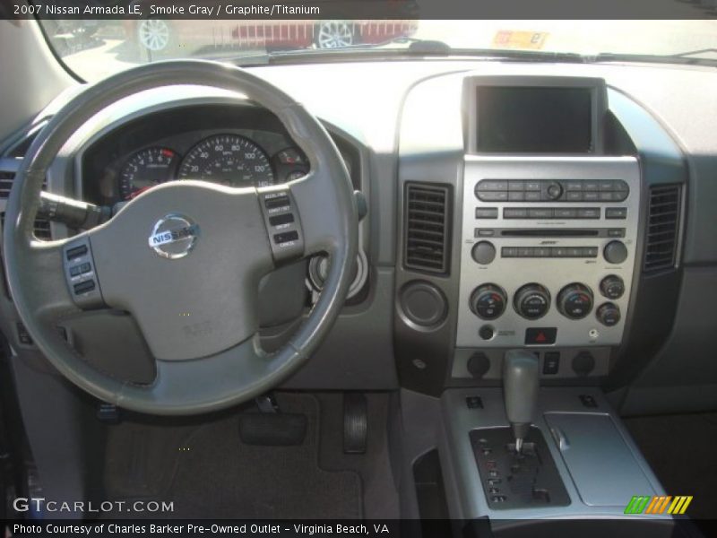 Smoke Gray / Graphite/Titanium 2007 Nissan Armada LE