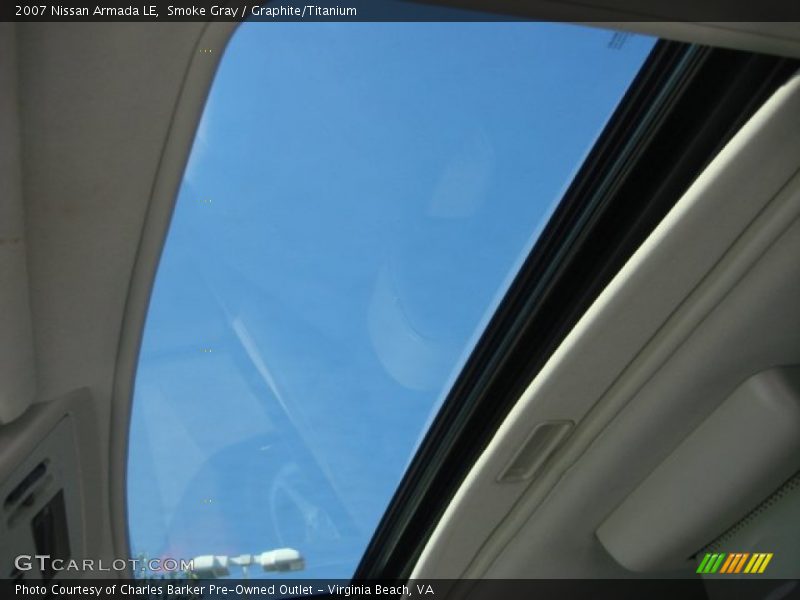 Smoke Gray / Graphite/Titanium 2007 Nissan Armada LE