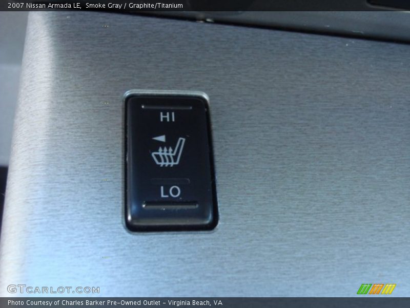 Smoke Gray / Graphite/Titanium 2007 Nissan Armada LE