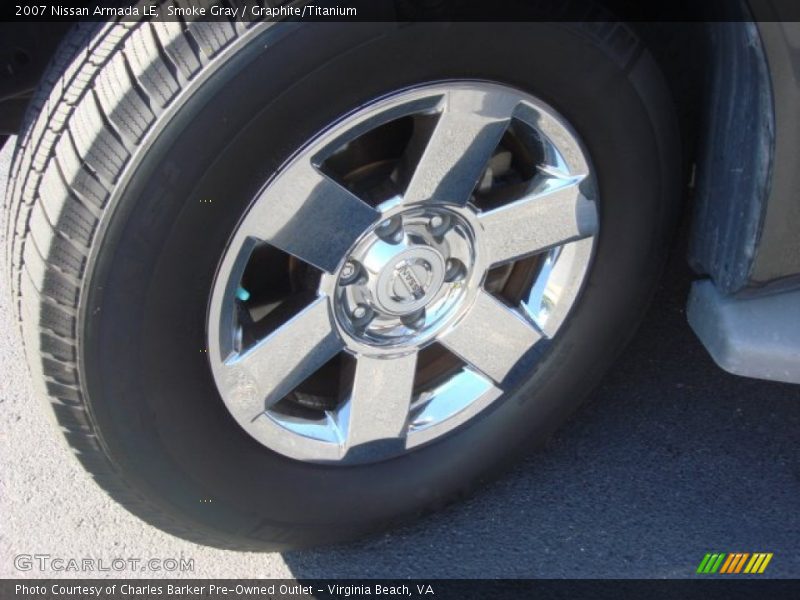 Smoke Gray / Graphite/Titanium 2007 Nissan Armada LE