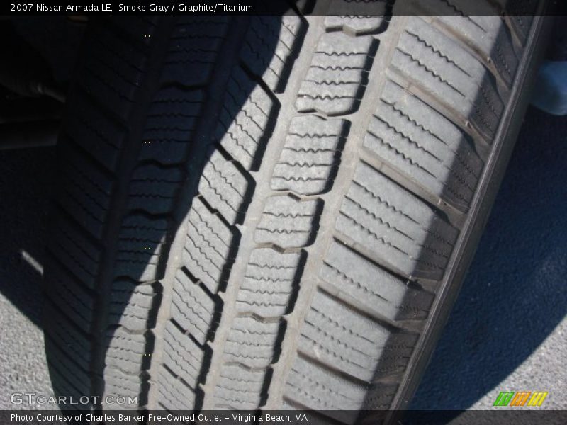 Smoke Gray / Graphite/Titanium 2007 Nissan Armada LE