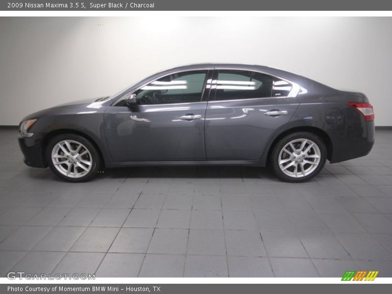 Super Black / Charcoal 2009 Nissan Maxima 3.5 S