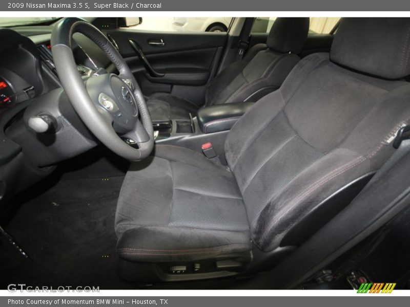 Super Black / Charcoal 2009 Nissan Maxima 3.5 S