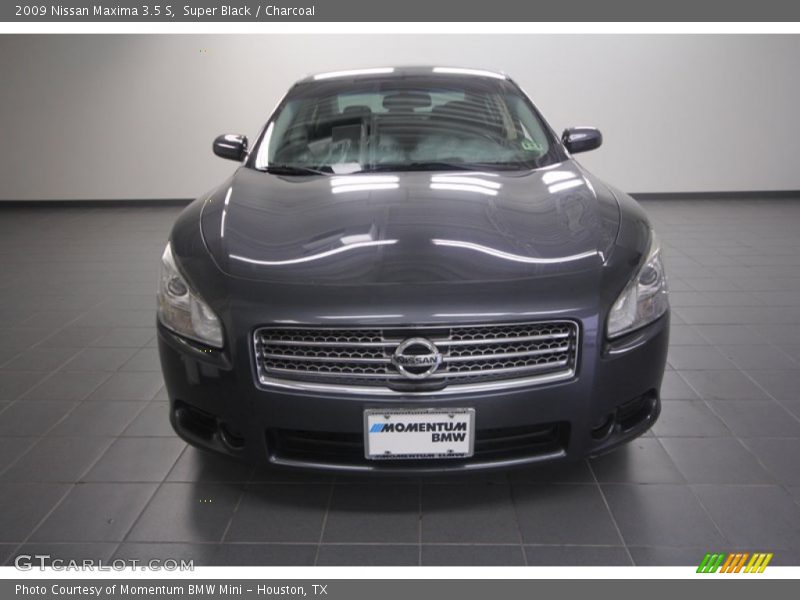 Super Black / Charcoal 2009 Nissan Maxima 3.5 S