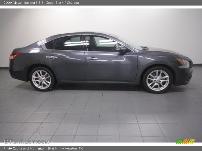 Super Black / Charcoal 2009 Nissan Maxima 3.5 S