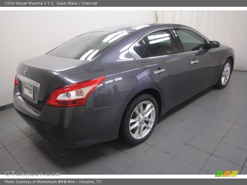 Super Black / Charcoal 2009 Nissan Maxima 3.5 S