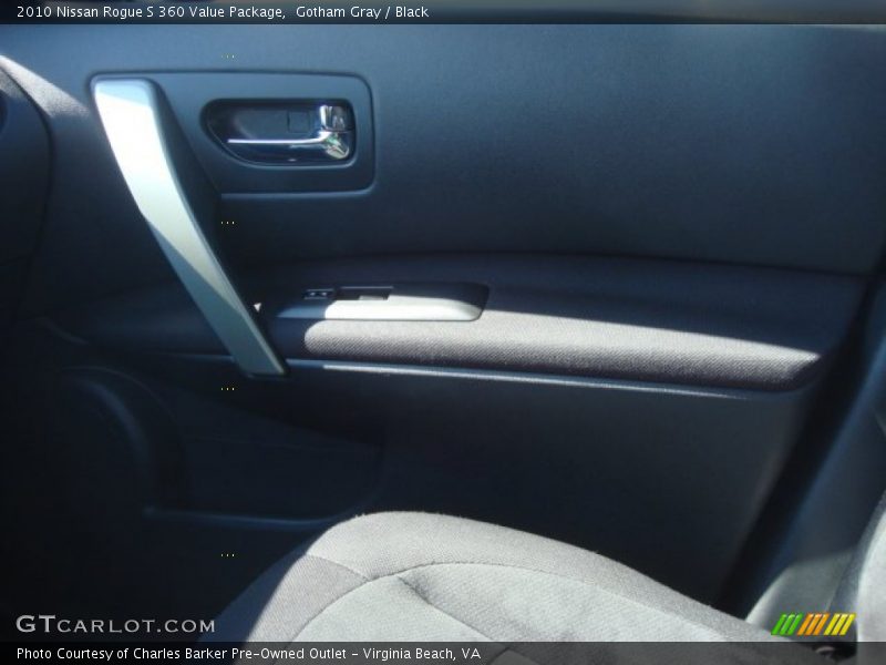 Gotham Gray / Black 2010 Nissan Rogue S 360 Value Package
