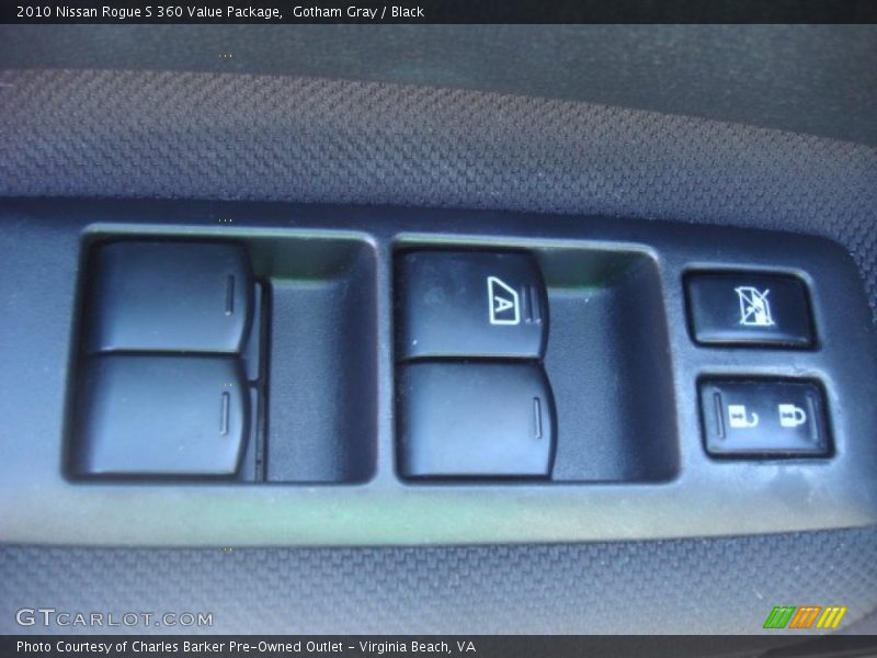 Gotham Gray / Black 2010 Nissan Rogue S 360 Value Package