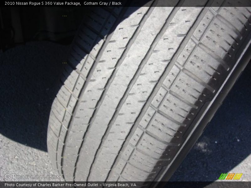Gotham Gray / Black 2010 Nissan Rogue S 360 Value Package
