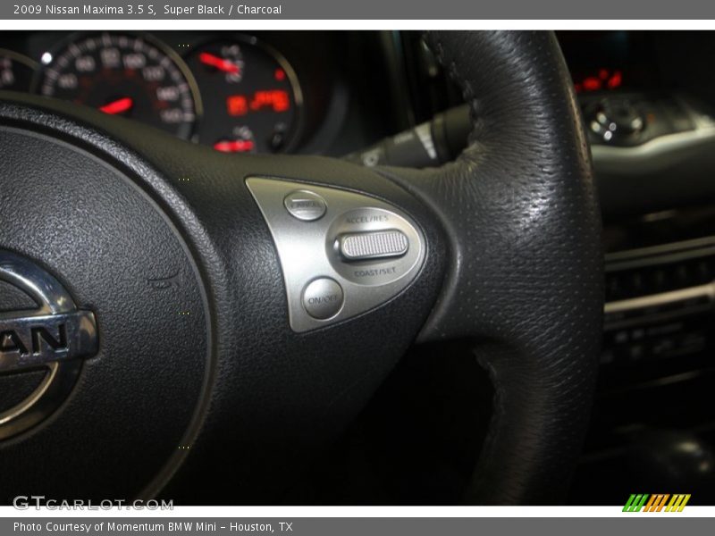 Super Black / Charcoal 2009 Nissan Maxima 3.5 S