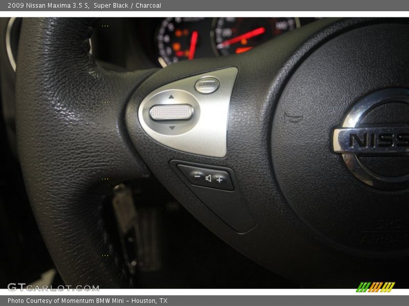 Super Black / Charcoal 2009 Nissan Maxima 3.5 S