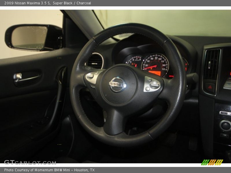 Super Black / Charcoal 2009 Nissan Maxima 3.5 S