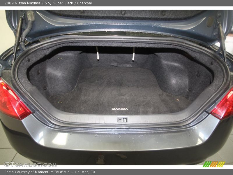 Super Black / Charcoal 2009 Nissan Maxima 3.5 S