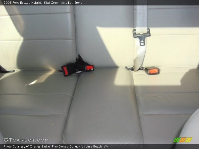 Kiwi Green Metallic / Stone 2008 Ford Escape Hybrid