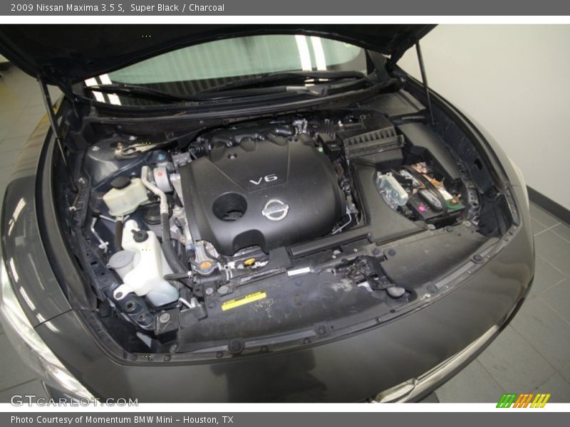 Super Black / Charcoal 2009 Nissan Maxima 3.5 S