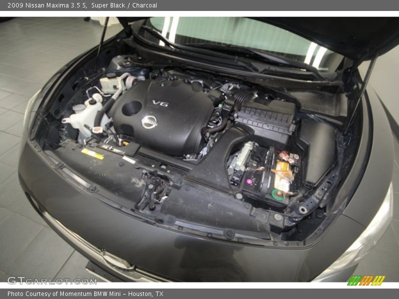 Super Black / Charcoal 2009 Nissan Maxima 3.5 S