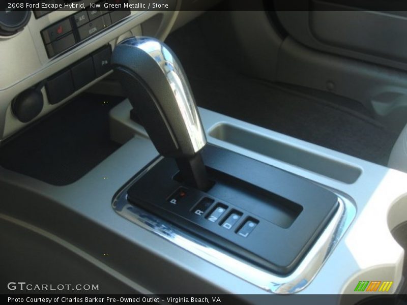 Kiwi Green Metallic / Stone 2008 Ford Escape Hybrid